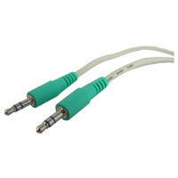 

Comprehensive 35' Standard Series Stereo 3.5mm Mini Male to Male Computer Audio Cable