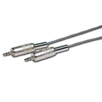 

Comprehensive 50' Plenum 3.5mm Stereo Mini Male Plug to Male Plug Audio Cable
