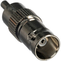 

Comprehensive Premium plug RCA to BNC Jack Video Adapter