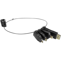 

Comprehensive Adapter Ring with 4x Adapters, Includes Mini-DisplayPort, DisplayPort, HDMI-C and HDMI-D Adapter