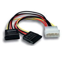 

Comprehensive Serial ATA Power Adapter 5.25 M to Sata Power x 2