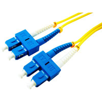 

Comprehensive 656.16' (200m) SC Male to SC Male 9/125 Single-Mode 3.0mm Duplex Plenum Patch Cable