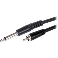 

Comprehensive EXF Series 1/4" Standard Phone Plug to RCA Plug Premium Audio Cable, 10'