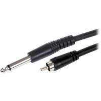 

Comprehensive EXF Series 1/4" Plug to Plug Audio Cable, 18"