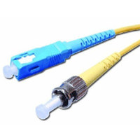 

Comprehensive 32.8' ST SM 9/125 Micron Duplex Single Mode Fiber Optic Patch Cable