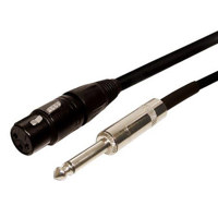 

Comprehensive 10' Touring Series Hi-Z Microphone Cable with Neutrik XLR