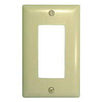 

Comprehensive Single Gang Wall Plate Cover, White Decora