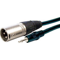 

Comprehensive ST Series 25' XLR Plug to 3.5mm Mono Mini Plug Audio Cable