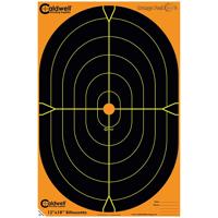 

Caldwell 12x18" Orange Peel Oval and Silhouette Target, 100 Sheets