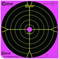 

Caldwell 12" Orange Peel Bullseye Target, Pink, 5 Sheets