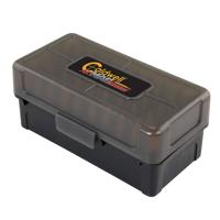 

Caldwell AK Mag Charger Flip-Top Ammo Box, Holds 50-Rounds 7.62x39mm, Black and Smoke, 5 Pack