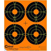 

Caldwell 4" Orange Peel Bullseye Target, 10 Sheets