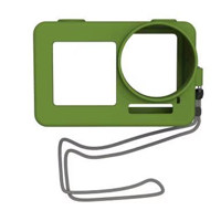 

CYNOVA Silicone Case Standard Edition with Lanyard for Osmo Action, Green