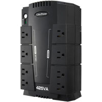 

CyberPower Standby Series CP425SLG 425VA / 255W Simulated Sine Wave UPS, 8 Outlets / USB Port