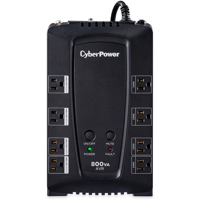

CyberPower AVR Computer Battery Backup, 800VA 450W UPS, 8 Outlets