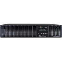 

CyberPower Smart App Online 2200VA / 1800W 2U Rack/Tower Pure Sine Wave UPS, Double-Conversion Topology, 7 Outlets, LCD Control Panel