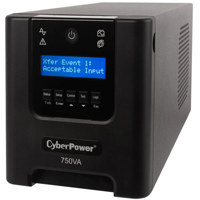 

CyberPower Smart App Sinewave PR750LCD 750VA / 525W UPS, 6 Outlets