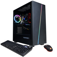 

CyberPowerPC Gamer Xtreme Gaming Desktop Computer, Intel Core i7-10700F 2.9GHz, 16GB RAM, 500GB SSD + 1TB HDD, NVIDIA GeForce GTX 1650 SUPER 4GB, Windows 10 Home, Free Upgrade to Windows 11