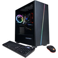 

CyberPowerPC Gamer Xtreme Gaming Desktop Computer, Intel Core i5-10400F 2.9GHz, 8GB RAM, 500GB SSD, NVIDIA GeForce GTX 1650 SUPER 4GB, Windows 10 Home, Free Upgrade to Windows 11