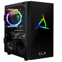 

CLX VR-Ready Gaming Desktop Computer, AMD Ryzen 5 3600 3.6GHz, 16GB RAM, 480GB SSD + 2TB HDD, NVIDIA GeForce GTX 1660 SUPER 6GB, Windows 10 Home, Black