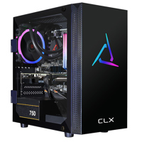 

CLX VR-Ready Liquid-Cooled Gaming Desktop Computer, Intel Core i5-11600KF 3.9GHz, 16GB RAM, 500GB SSD + 3TB HDD, NVIDIA GTX 1660 SUPER 6GB, Windows 10 Home, Black