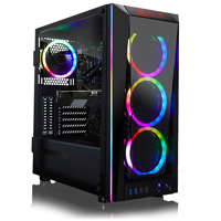 

CLX VR-Ready Liquid-Cooled Gaming Desktop Computer, Intel Core i9-10900K 3.7GHz, 16GB RAM, 480GB SSD + 2TB HDD, NVIDIA GeForce RTX 3080 10GB, Windows 10 Home, Black