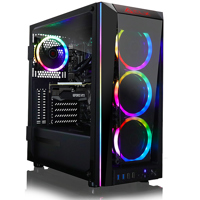 

CLX VR-Ready Liquid-Cooled Gaming Desktop Computer, AMD Ryzen 9 5950X 3.4GHz, 32GB RAM, 480GB SSD + 3TB HDD, NVIDIA GeForce RTX 3080 10GB, Windows 10 Home, Black