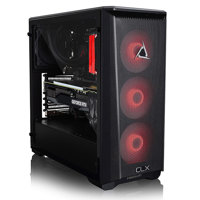 

CLX VR-Ready Liquid-Cooled Gaming Desktop Computer, AMD Ryzen 9 5900X 3.7GHz, 32GB RAM, 960GB SSD + 4TB HDD, NVIDIA GeForce RTX 3060 Ti 8GB, Windows 10 Home, Black