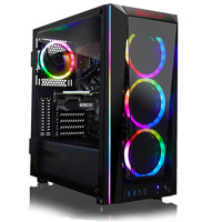 

CLX VR-Ready Liquid-Cooled Gaming Desktop Computer, Intel Core i9-10900K 3.7GHz, 32GB RAM, 960GB SSD + 4TB HDD, NVIDIA GeForce RTX 3060 Ti 8GB, Windows 10 Home, Black