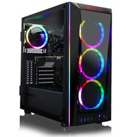 

CLX VR-Ready Liquid-Cooled Gaming Desktop Computer, Intel Core i7-11700KF 3.6GHz, 32GB RAM, 500GB SSD + 4TB HDD, NVIDIA GeForce RTX 3070 Ti 8GB, Windows 10 Home, Black