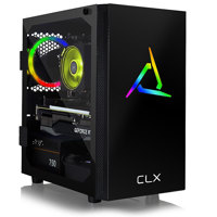 

CLX Gaming Desktop Computer, AMD Ryzen 5 3600 3.6GHz, 16GB RAM, 480GB SSD + 2TB HDD, NVIDIA GeForce RTX 3060 Ti 8GB, Windows 10 Home, Black