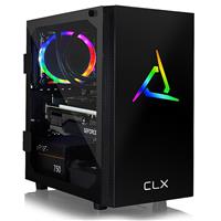 

CLX Liquid-Cooled Gaming Desktop Computer, Intel Core i5-10600KF 4.1GHz, 16GB RAM, 480GB SSD + 3TB HDD, NVIDIA GeForce RTX 3060 Ti 8GB, Windows 10 Home, Black