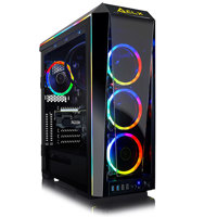 

CLX VR-Ready Liquid-Cooled Gaming Desktop Computer, AMD Ryzen 7 5800X 3.8GHz, 64GB RAM, 1TB SSD + 6TB HDD, AMD Radeon RX 6800 XT 16GB, Windows 10 Home, Black