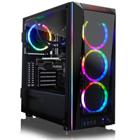 

CLX VR-Ready Liquid-Cooled Gaming Desktop Computer, AMD Ryzen 9 5900X 3.7GHz, 32GB RAM, 480GB SSD + 3TB HDD, AMD Radeon RX 6900 XT 16GB, Windows 10 Home, Black