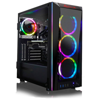 

CLX VR-Ready Liquid-Cooled Gaming Desktop Computer, AMD Ryzen 9 5950X 3.4GHz, 32GB RAM, 480GB SSD + 3TB HDD, AMD Radeon RX 6900 XT 16GB, Windows 10 Home, Black