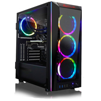 

CLX VR-Ready Liquid-Cooled Gaming Desktop Computer, Intel Core i7-10700K 3.8GHz, 32GB RAM, 480GB SSD + 3TB HDD, AMD Radeon RX 6900 XT 16GB, Windows 10 Home, Black