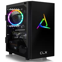 

CLX VR-Ready Gaming Desktop Computer, Intel Core i7 10700KF 3.8GHz, 16GB RAM, 480GB SSD+3TB HDD, NVIDIA GeForce RTX 2060 6GB, Windows 10 Home, Free Upgrade to Windows 11, Black
