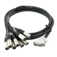 

Cymatic Audio Cable Splitter for uTrack24 Recorder - DB25 to 8 XLR Female Connectors, 6.6'