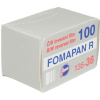 

Foma Fomapan R100 Black and White Transparency Film, 35mm Roll Film, 36 Exposures