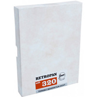 

Foma Retropan 320 Soft 4x5" Black and White Negative Film, 50 Sheets