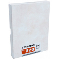 

Foma Retropan 320 Soft 5x7" Black and White Negative Film, 50 Sheets