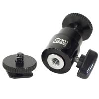 

Cam Caddie Metal Steel Mini Ball Head with Lock and Shoe Adapter Camera Cradle