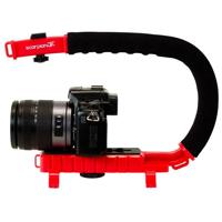 

Cam Caddie Scorpion JR Stabilizer Handle for Nikon/Canon/Sony Video Cameras, Red