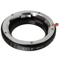 

DLC Lens Mount Adapter for Mounting Leica M Bayonet Mount Lenses on Micro Four Thirds Cameras