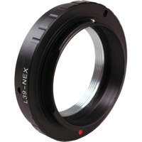 

DLC Lens Mount Adapter for Mounting Leica Screw Mount L39 Lenses on Sony NEX Cameras