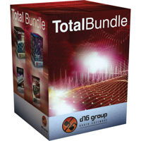 

D16 Group Total Bundle Software, Includes Phoscyon, Drumazon, Nepheton, Nithonat, Devastor, Fazortan, Decimort, Redoptor, Toraverb, Synthorus, LuSH-101 & Antresol Software Plug-ins, Electronic Delivery