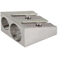 

Dahle Metal Wedge Double Hole Hand-Held Sharpener
