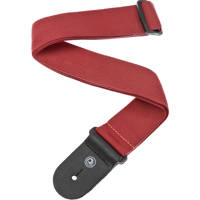 

D'Addario 50mm Polypropylene Guitar Strap, Red