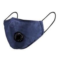 

Darter Reusable Fabric Face Mask with PM2.5 Filters & External Valve (Adults, Blue)