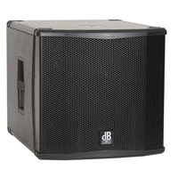 

dB Technologies Sub 15H 15" 1000 W Semi Horn-Loaded Active Subwoofer, 35-150Hz Frequency Response, 133dB SPL, DSP 56 bit Controller, 3" Voice Coil, Single